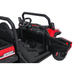 Elektrické autíčko Farmer Truck X-POWER - dvojmiestne, červené
